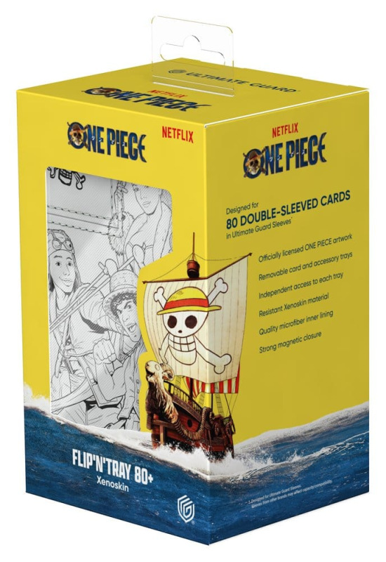 Ultimate Guard Flip'n'Tray 80+ Xenoskin NETFLIX ONE PIECE - Sketch 7
