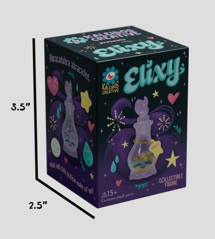 Elixy Mini Figures S1 8 cm Blind Box Display (4) 3