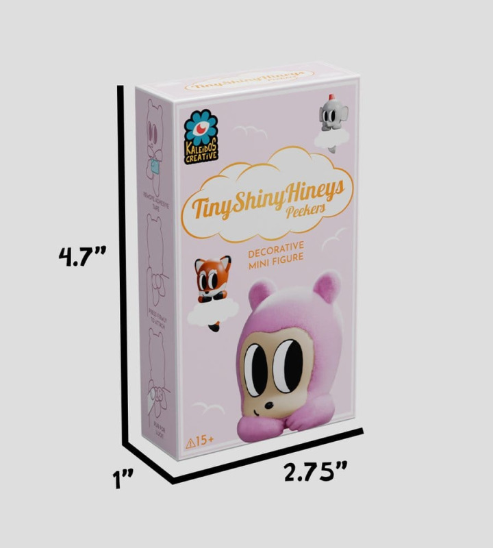 Tiny Shiny Hiney Peakers Mini Figures S1 6 cm Blind Box Display (6) 8