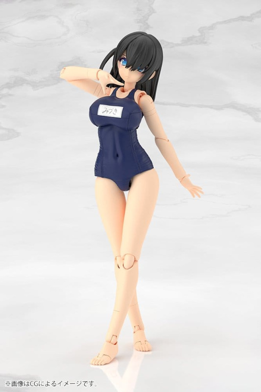 Frame Arms Girl Plastic Model Mizuki School Swimsuits Ver. 16 cm 7