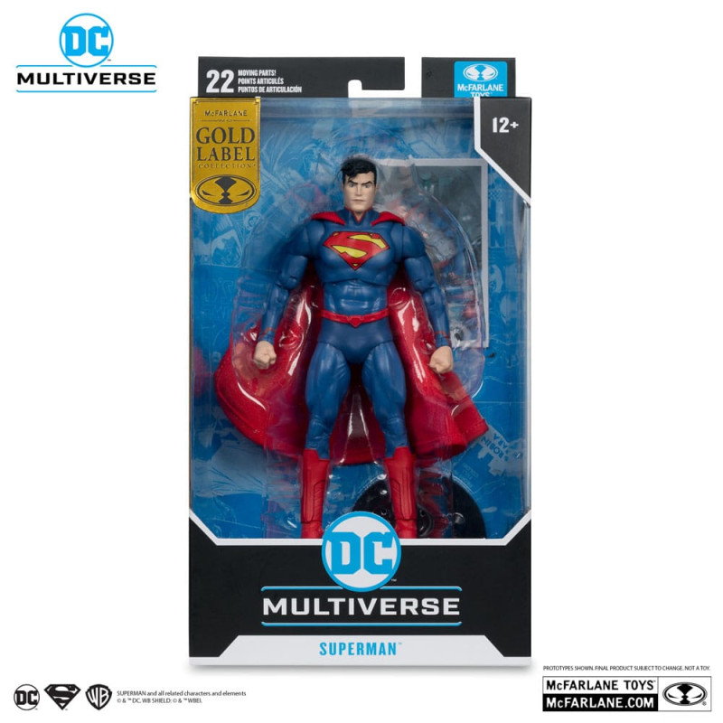 The New 52 DC Multiverse Action Figure Superman (Gold Label) 18 cm 6