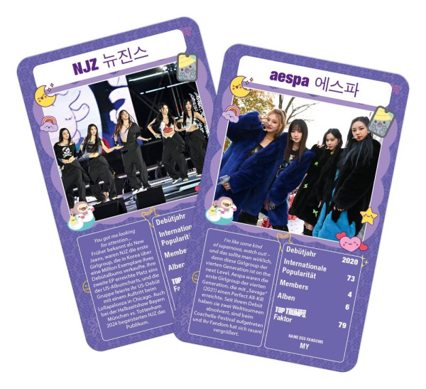 K-Pop Card Game Top Trumps *German Version* 2