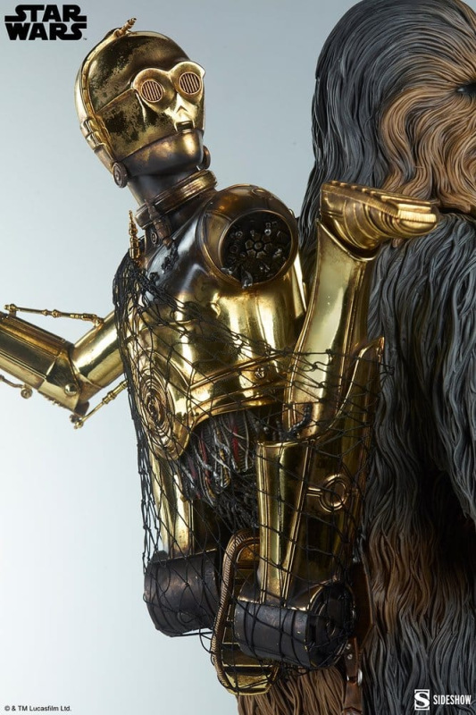 Star Wars Premium Format Figure Chewbacca and C-3PO 63 cm 13