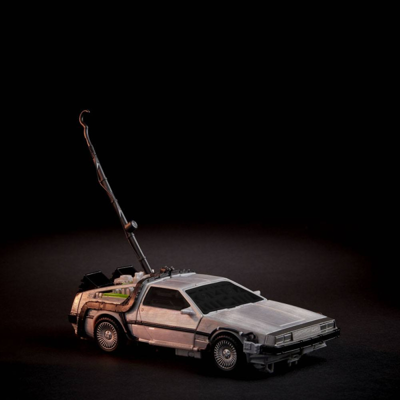Transformers x Back to the Future Action Figure Delorian 14 cm 5