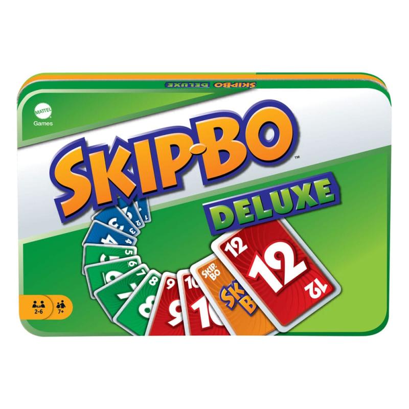 Skip-Bo Deluxe Card Game in Storage Tin