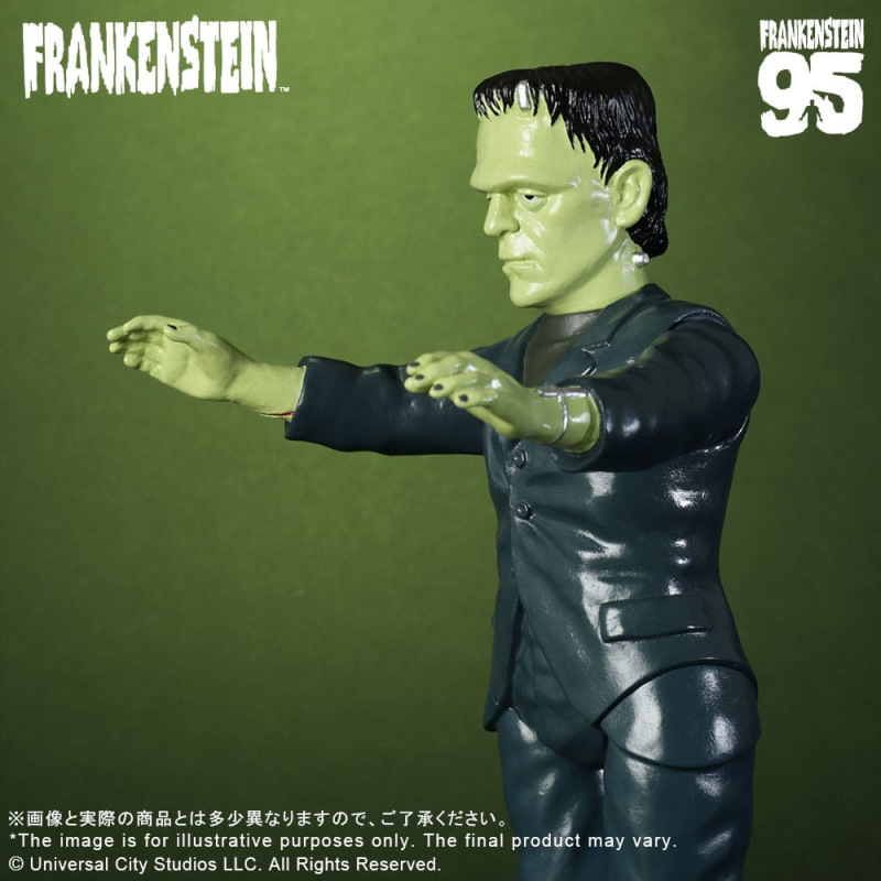 Universal Monsters Retro Sofubi Series Soft Vinyl Figure Frankenstein (1931) 27 cm 3