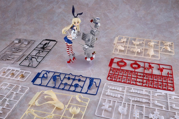 Kantai Collection -Kancolle- Plastic Model Kit Reincarnation Shimakaze 25 cm 7