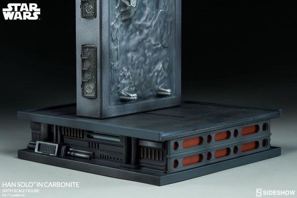 Star Wars 1/6 Action Figure Han Solo in Carbonite 38 cm 12
