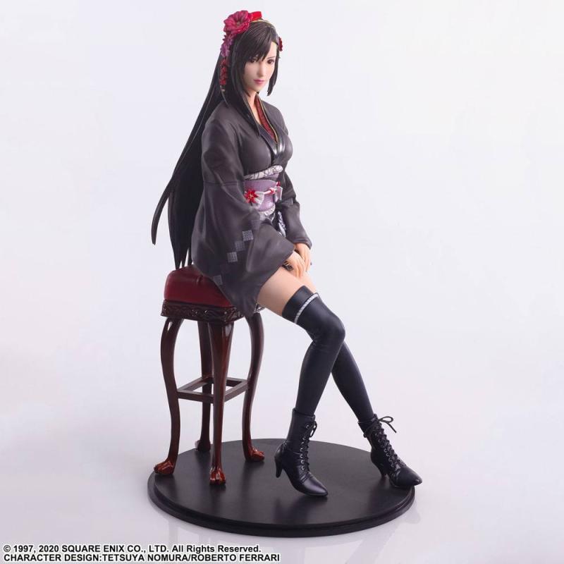 Final Fantasy VII Remake Static Arts Gallery Statue Tifa Lockhart Exotic Dress Ver. 23 cm 1