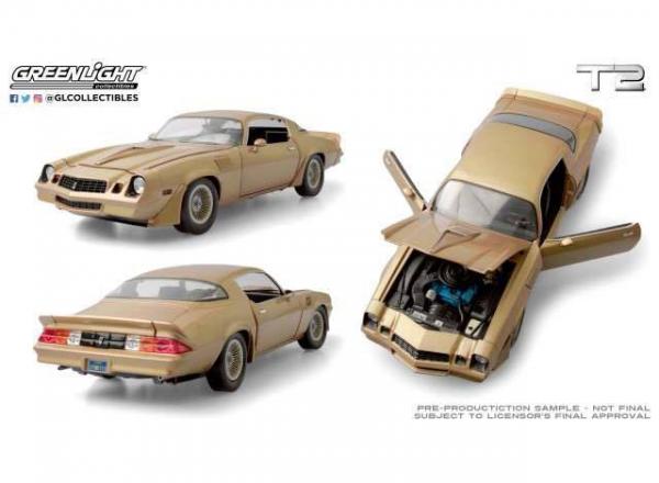 Terminator 2: 1979 Chevrolet Camaro Z/28 1/18 Diecast Model - Greenlight Collectibles