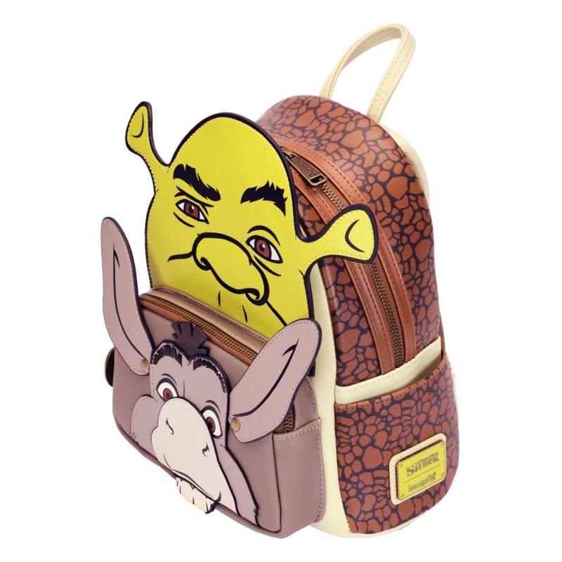 Dreamworks by Loungefly Mini Backpack Shrek & Donkey Cosplay 4