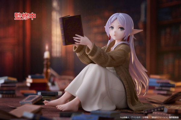 Frieren: Beyond Journey's End PVC Statue Desktop Cute Figure Frieren Roomwear Ver. 13 cm 10