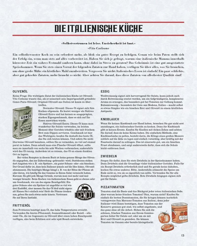 The Godfather: The Corleone Family Cookbook *German Version* 3