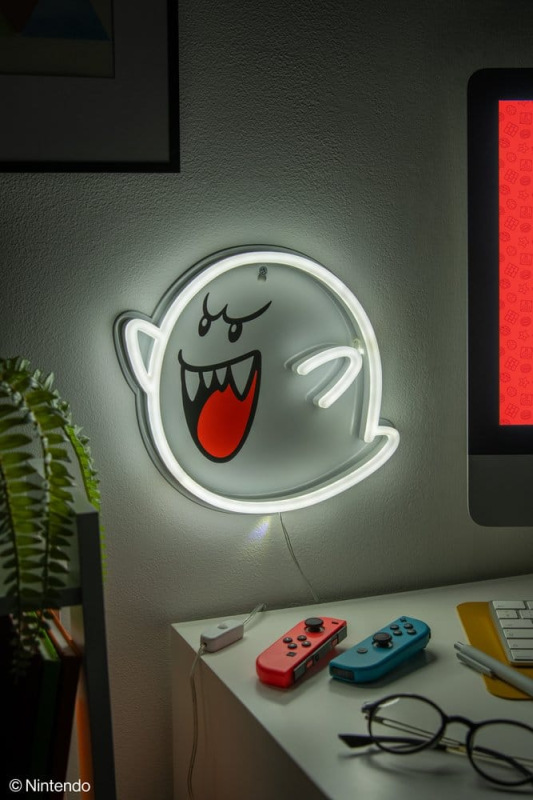 Super Mario LED Neon Wall Lamp Boo 23 x 23 cm 1