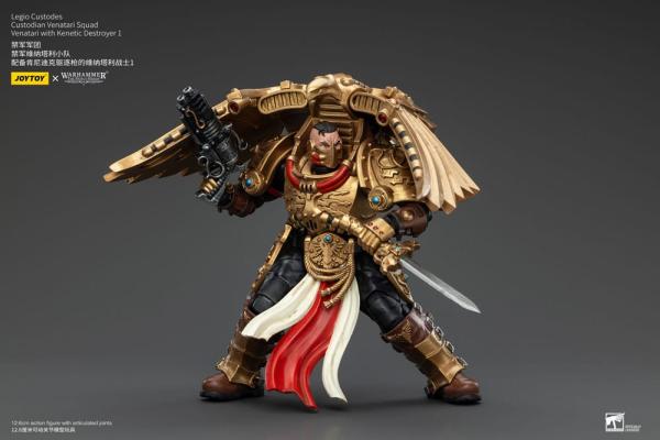 Warhammer The Horus Heresy Action Figure 1/18 Legio Custodes Custodian Venatari Squad Venatari with 5