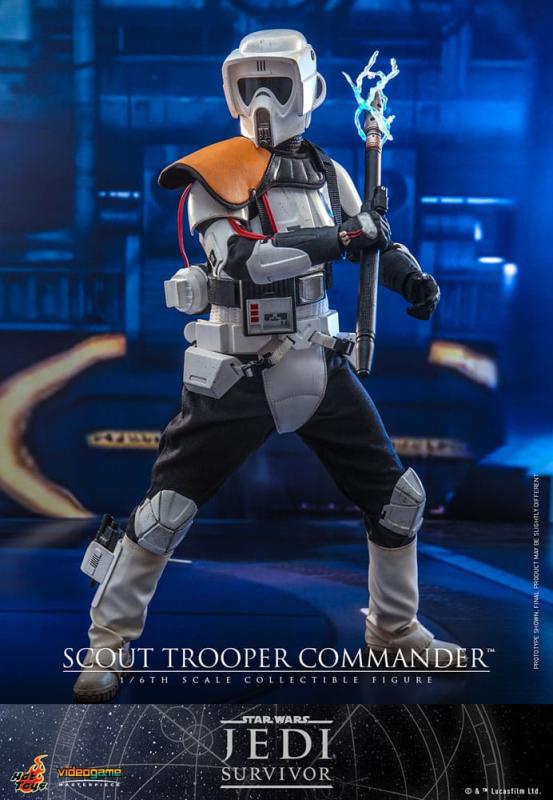 Star Wars: Jedi Survivor Videogame Masterpiece Action Figure 1/6 Scout Trooper Commander 30 cm