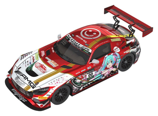Hatsune Miku GT Project Vehicle 1/43 Mercedes-AMG Team Good Smile 2019 Suzuka 10Hours Ver. 11 cm