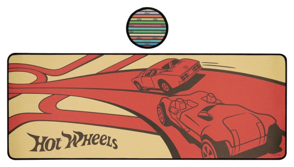 Hot Wheels Desk Pad & Coaster Set