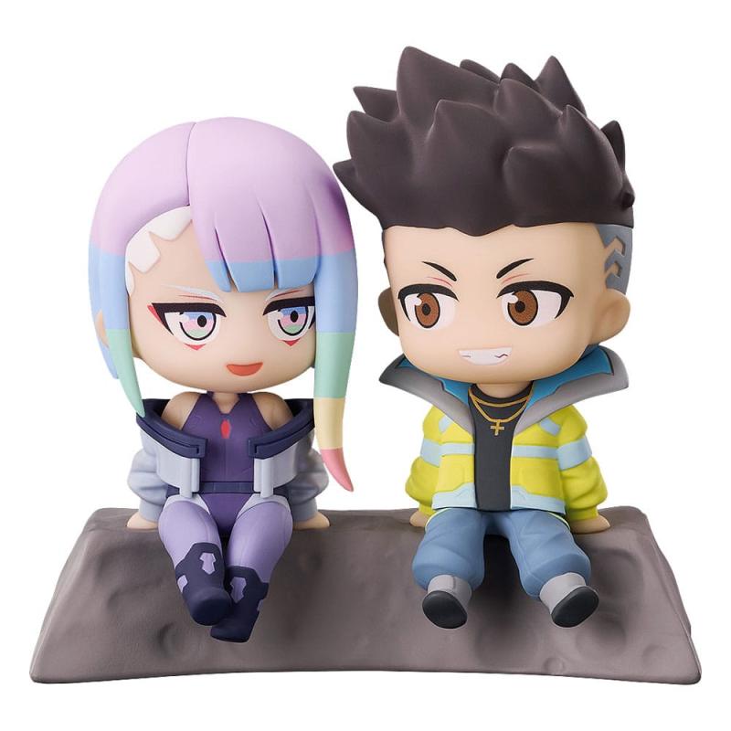 Cyberpunk: Edgerunners Mini-Figure 2-Pack Qset David & Lucy - To The Moon 8 cm