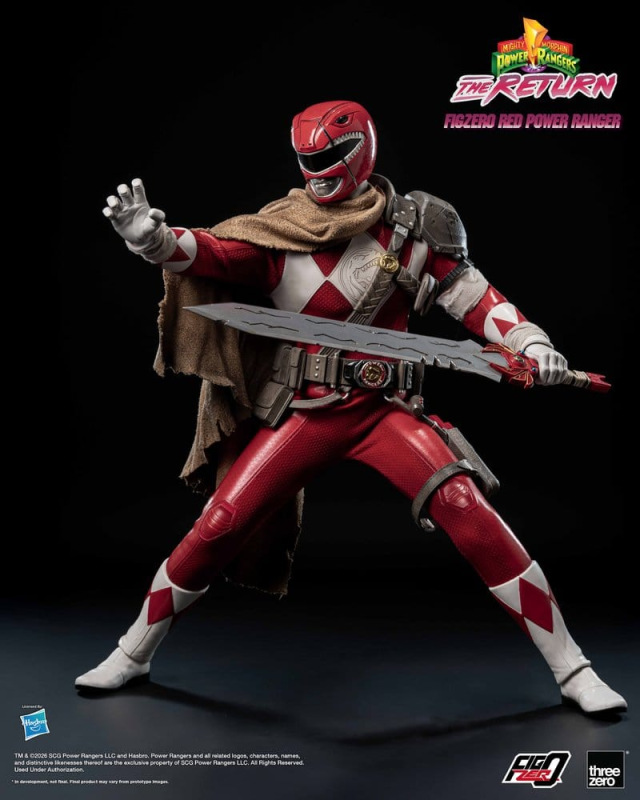 Mighty Morphin Power Rangers: The Return FigZero Action Figure 1/6 Red Power Ranger 31 cm 10