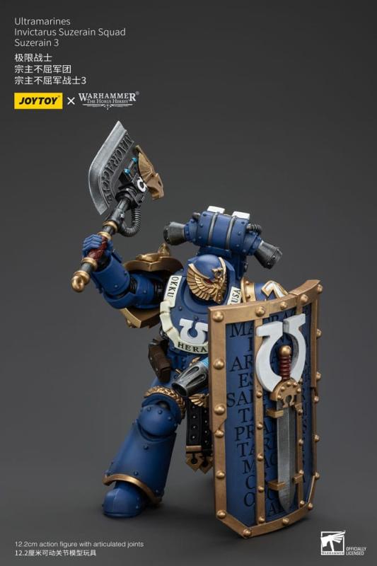 Warhammer The Horus Heresy Action Figure 1/18 Ultramarines Invictarus Suzerain Squad Suzerain 3 12 c