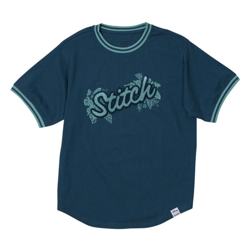 Disney by Loungefly Tee T-Shirt Unisex Stitch Sporty Size M