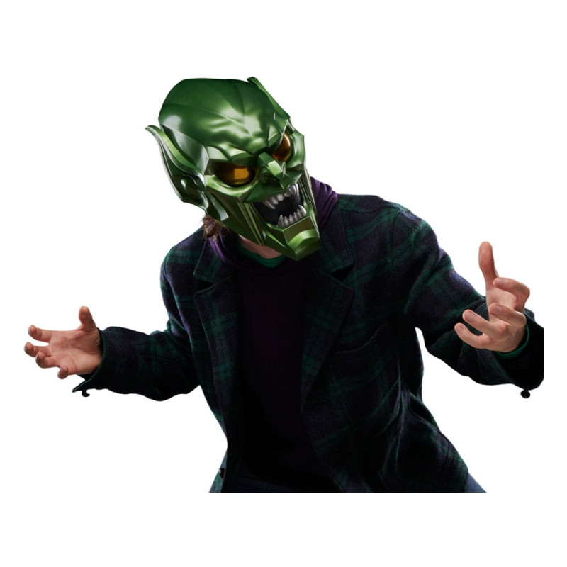 Spider-Man: No Way Home Marvel Legends Roleplay Replica Green Goblin Premium Helmet 10