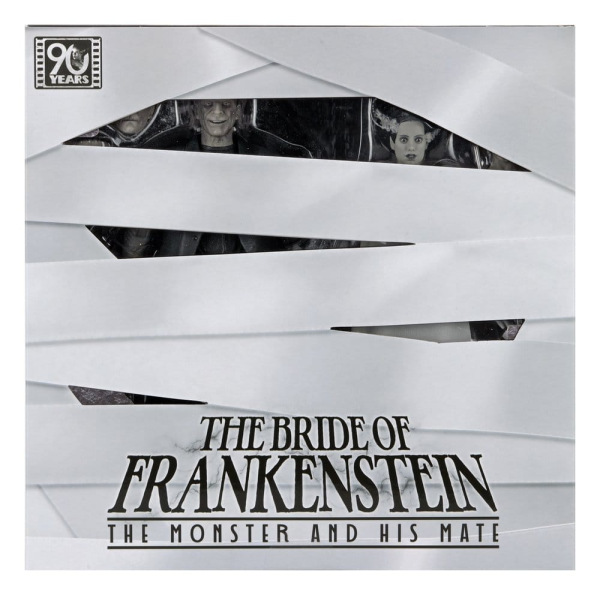 Universal Monsters 2-Pack Action Figure Bride of Frankenstein 90th Anniversary The Monster & His Mat 13