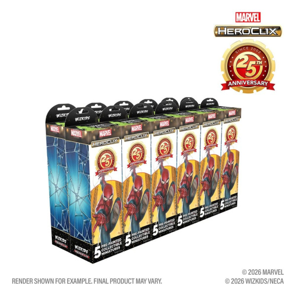 Marvel HeroClix: 25th Anniversary Booster Brick (12) 7