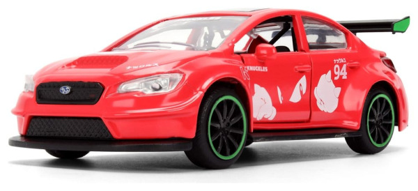 Sonic Diecast Model 1:32 Knuckles 2016 Subaru WRX STI Assortment (6) 4