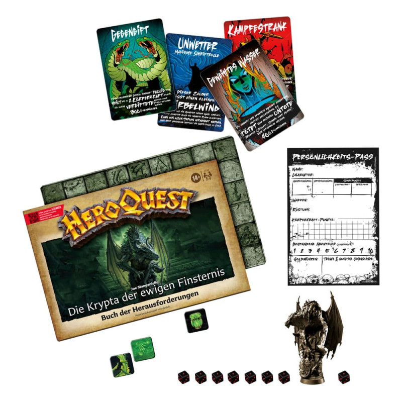 HeroQuest Board Game Expansion Die Krypta der ewigen Finsternis Quest Pack *German Version* 7