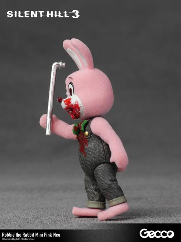 Silent Hill 3 Mini Action Figure Robbie the Rabbit Mini Pink Neo Version 10 cm