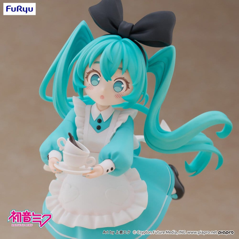 Hatsune Miku Desktop Fairy PVC Statue Hatsune Miku Wonderland Ver. 16 cm 2