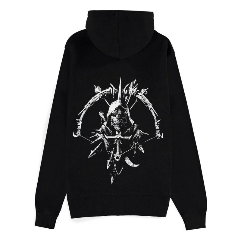 Diablo IV Zipper Hoodie Sweater Rouge Sigil Size S