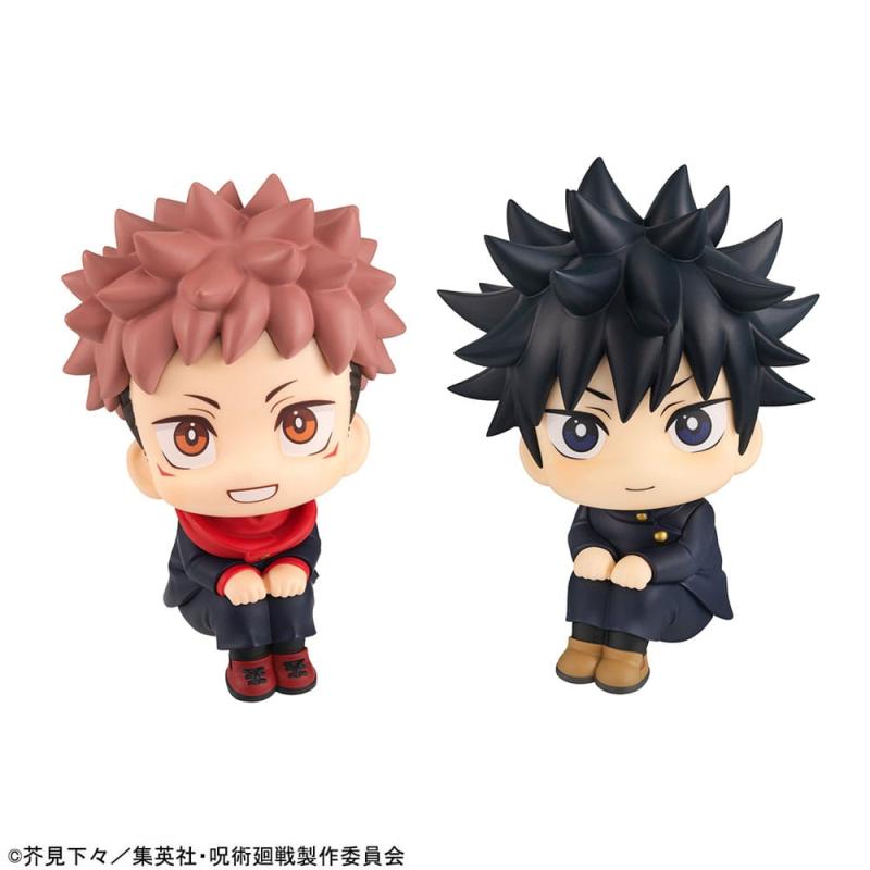 Jujutsu Kaisen Look Up PVC Statue Yuji Itadori Laugh Ver. & Megumi Fushiguro Smile Ver. 11 cm (with