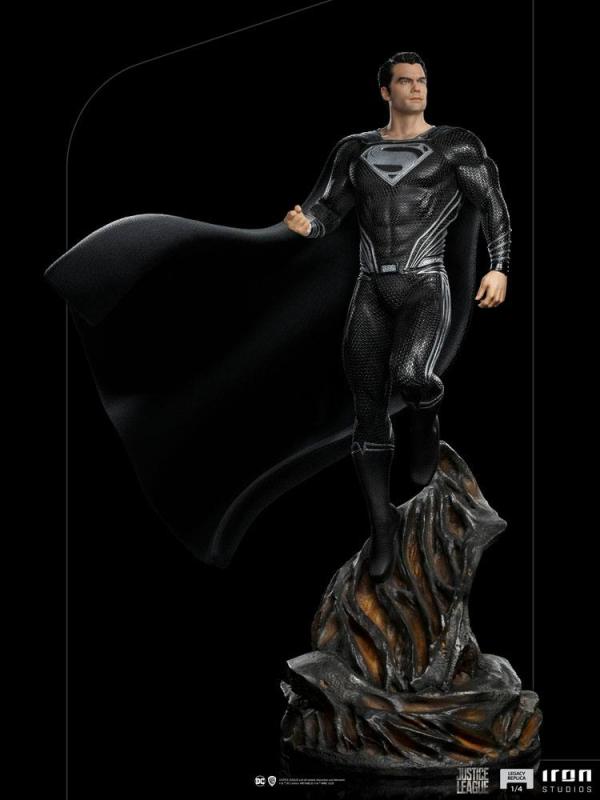 Zack Snyder's Justice League Statue 1/4 Superman Black Suit 65 cm