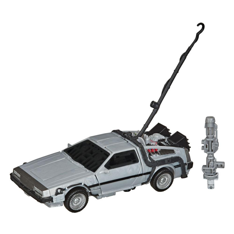 Transformers x Back to the Future Action Figure Delorian 14 cm 1