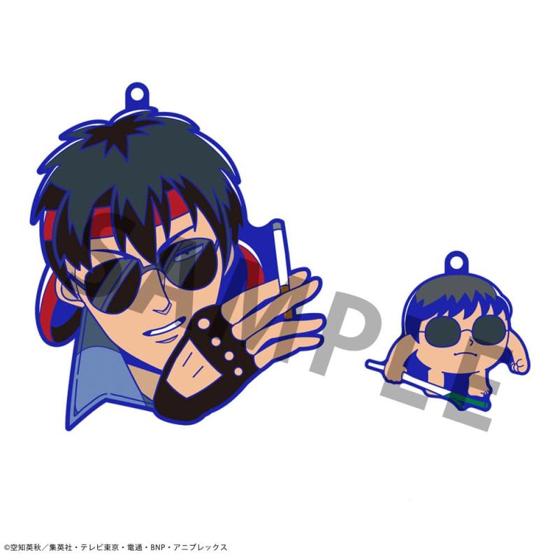 Gintama x Okawabukubu Rubber Mascot Buddycolle Rubber Charms Gintama Oshanti 7 cm Assortment (8) 3