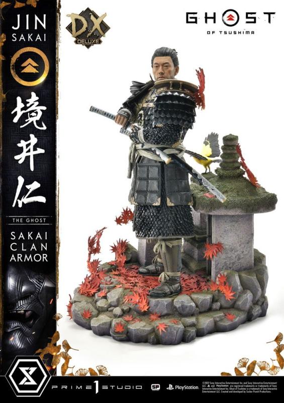 Ghost of Tsushima Statue 1/4 Sakai Clan Armor Deluxe Bonus Version 60 cm