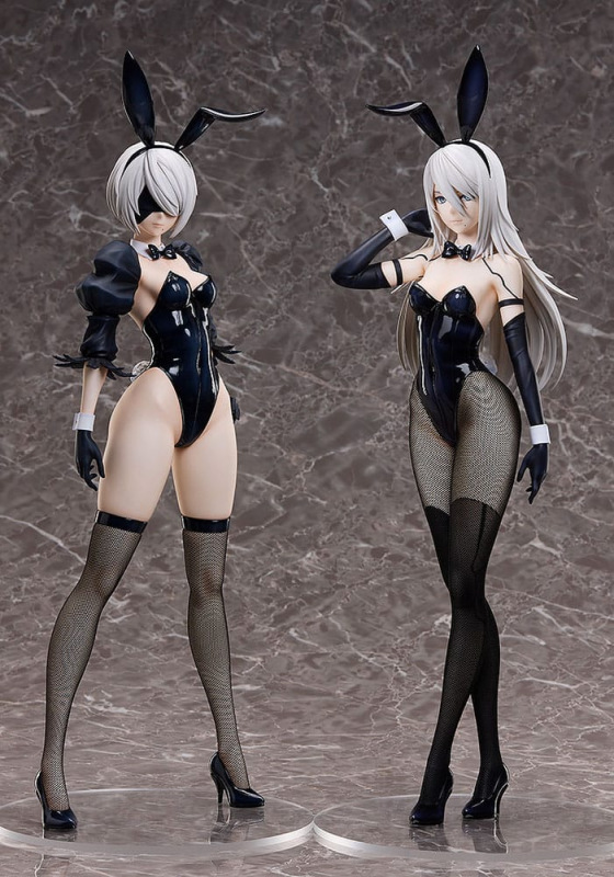 NieR:Automata Ver1.1a PVC Statue 1/4 2B (YoRHa No.2 Type B): Bunny Ver. 50 cm 11