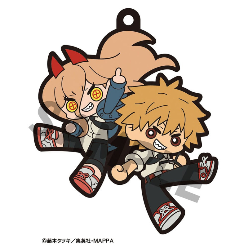Chainsaw Man Rubber Mascot Buddycolle Rubber Charms 6 cm Assortment (6) 6