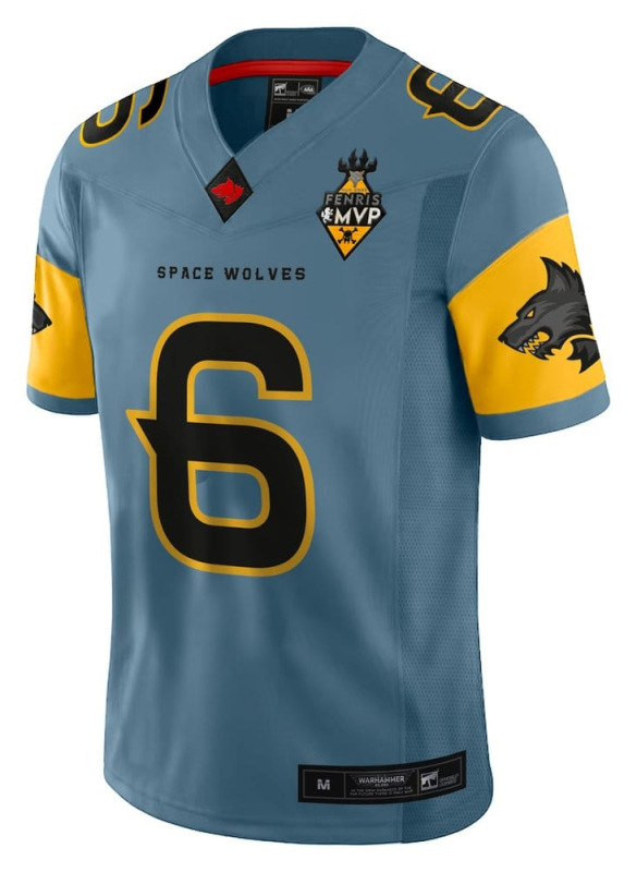 Warhammer 40,000 Sports Jersey Shirt Space Wolves - S 6