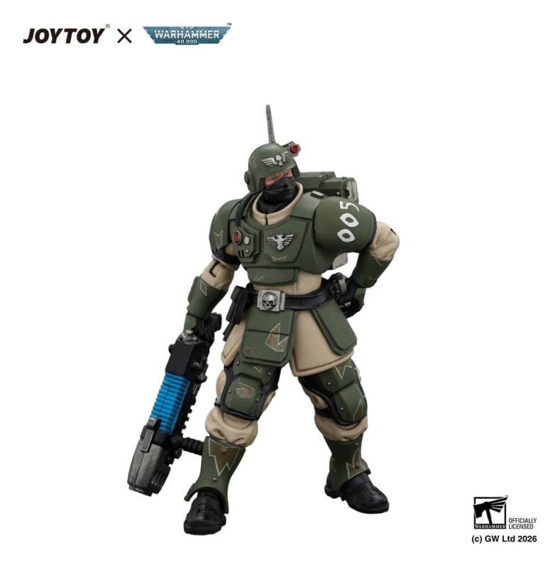 Warhammer Action Figure Astra Militarum Kasrkin 4 with Plasma Gun 3