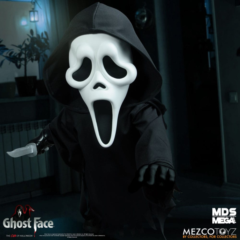 Ghost Face MDS Mega Scale Plush Doll Ghost Face 38 cm 11