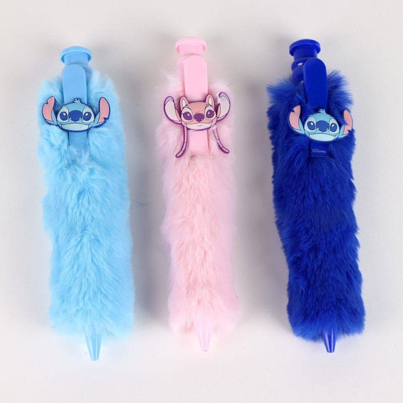 Loli & Stitch plush ball pens Display (12) 1