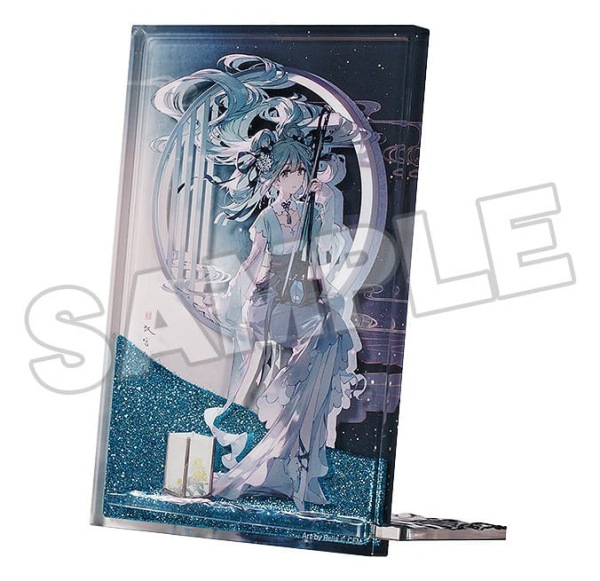 Character Vocal Series 01: Hatsune Miku Glitter Acrylic Block Hatsune Miku Han Gong Qiu Yue Ver. 15 2