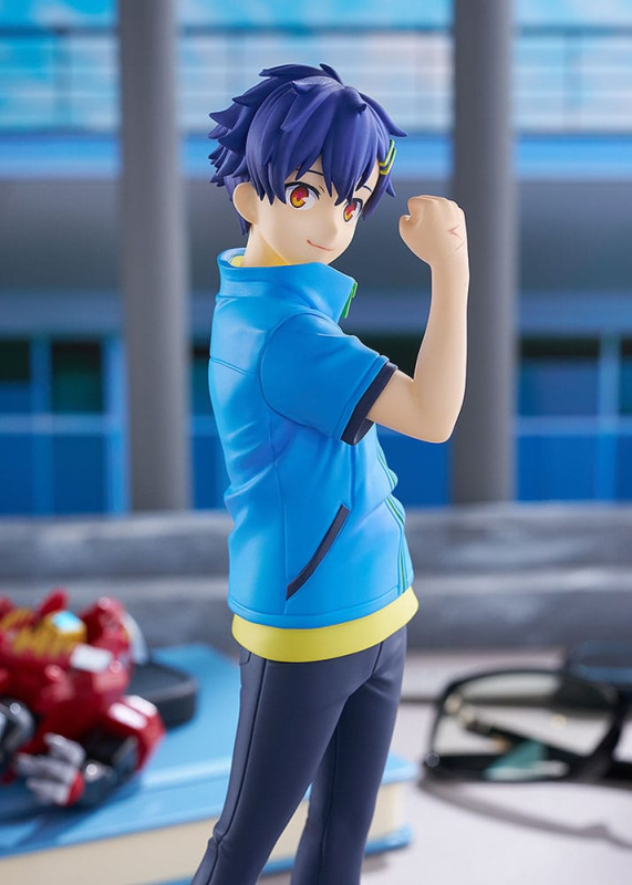Gridman Universe Pop Up Parade PVC Statue Yomogi Asanaka L Size 23 cm 4