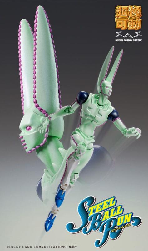 JoJo's Bizarre Adventure Part7 Steel Ball Run Super Action Action Figure Chozokado D4C Second 20 cm 3