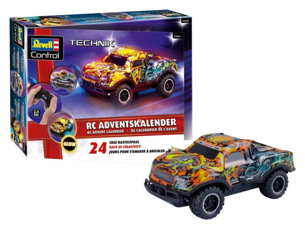 Revell Control Advent Calendar RC Car Christmas Driver 28 cm