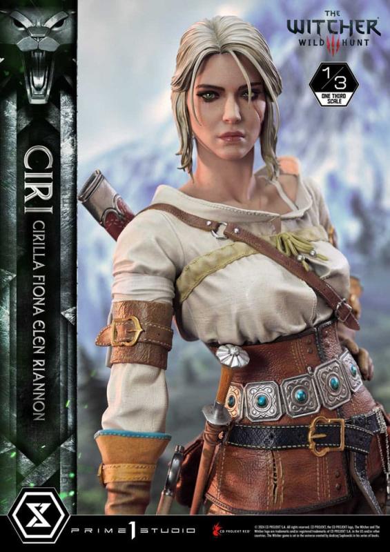 The Witcher 3: Wild Hunt Museum Masterline Statue 1/3 Wild Hunt Ciri Fiona Elen Riannon 81 cm 1